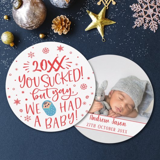 今年は吸ベビー写真の発表があった シーズンカード