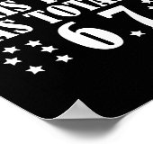 今年は完全に6 7 シックス セブンだった No Cap ポスター (角)