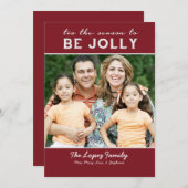 今年は家族写真すてきカード シーズンカード (正面/裏面)