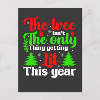 今年は木だけが灯るわけではない ポストカード