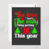 今年は木だけが灯るわけではない ポストカード (正面/裏面)