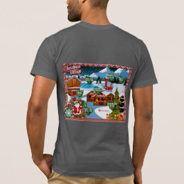 今年は良かったかサンタフード付きスウェットシャツ Tシャツ