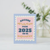 今年は解決しない ポストカード (スタンド正面)