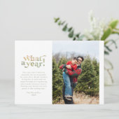 今年もいろいろあったね、挑戦の年 シーズンカード (スタンド正面)