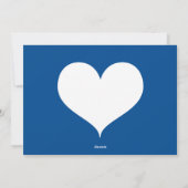 今年もっと輝くブルー 追加の喜び この一年 赤ちゃん シーズンカード (裏面)