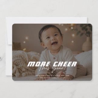 今年もよろしく フォト フルサイズ クリスマスカード