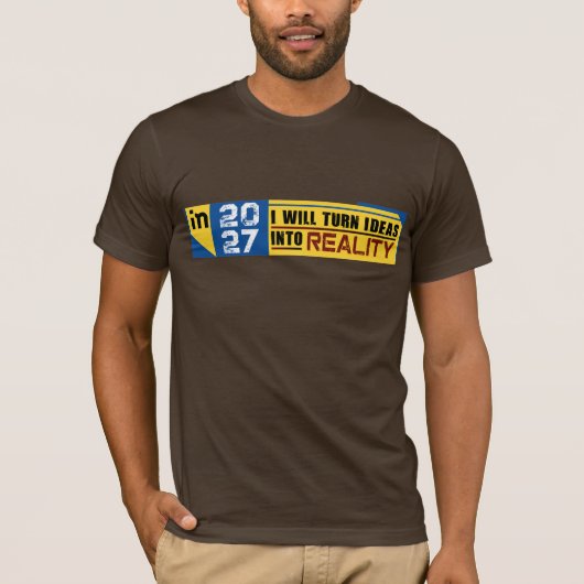 今年も来年もモチベーションアップTシャツ Tシャツ (正面)