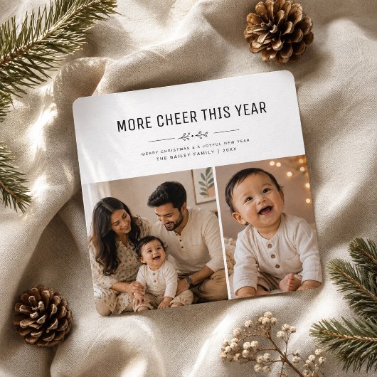 今年も楽しいクリスマスを デュアルフォト クリスマス