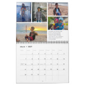 今年を振り返って | 82枚の写真で綴るトラベルカレンダー カレンダー (3月 2027)