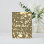 今年インスパイアは輝くタイポグラフィ シーズンポストカード (スタンド正面)