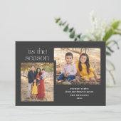 今年モダンの書道の写真 シーズンカード (スタンド正面)