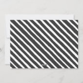 今年モダンの書道の写真 シーズンカード (裏面)