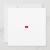 「今年一番の怖い時期がやってきた！」 招待状 (裏面)