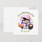 「今年一番の怖い時期だ！」 招待状 (正面/裏面)