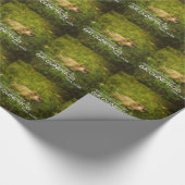 今年与えのグラウンドホッグの紙 ラッピングペーパー (角)