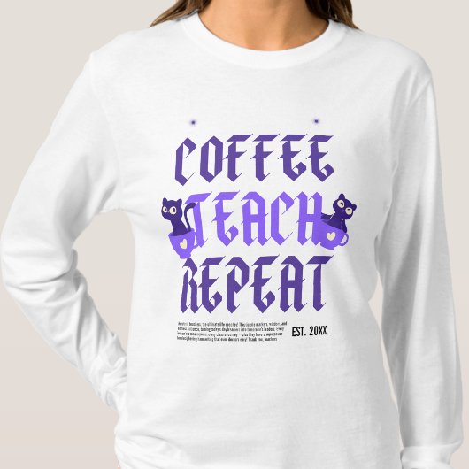 今年度の英語教師 生徒の先生 Tシャツ