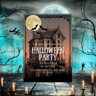 今年最も不気味な夜の招待状 招待状