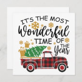 今年最も素晴らしい時期 招待状 (正面/裏面)