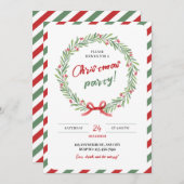 今年最高の時期がやってきました 招待状 (正面/裏面)