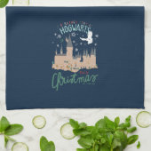 今度のクリスマスはホグワーツに泊まりたい キッチンタオル (折り畳み)
