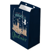 今度のクリスマスはホグワーツに泊まりたい ミディアムペーパーバッグ (裏面アングル)