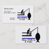今度はこれは魚です 名刺 (正面/裏面)