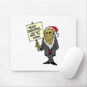 今度は働くことを戻って下さい マウスパッド (マウス)