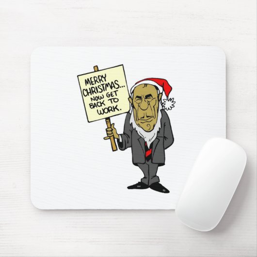 今度は働くことを戻って下さい マウスパッド (マウス)