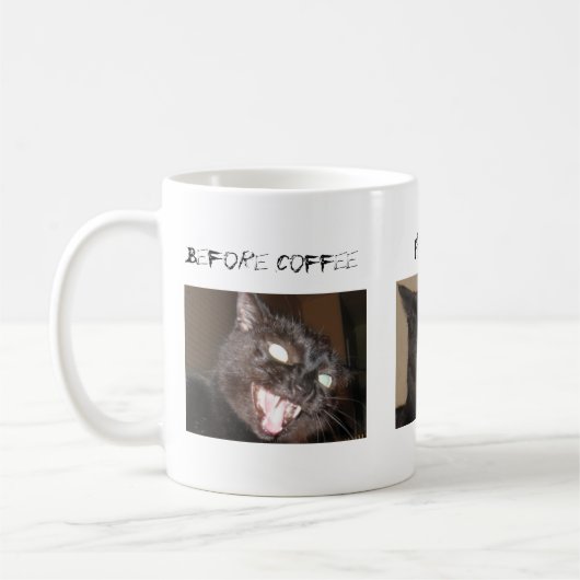 今度は話すことができます コーヒーマグカップ (左)