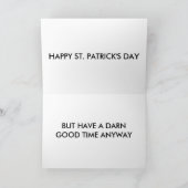 今度は車で家に帰るな。パッツデー カード (内部)