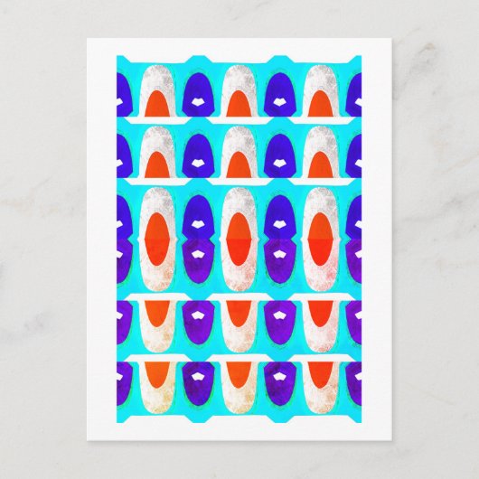 今後のアイコンのアート ポストカード (正面)