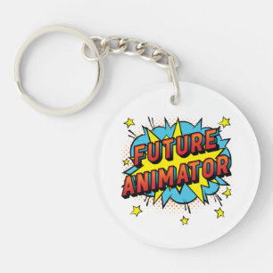 今後のアニメータアニメーションモーショングラフィックス キーホルダー