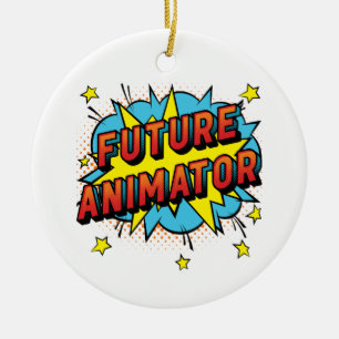 今後のアニメータアニメーションモーショングラフィックス セラミックオーナメント