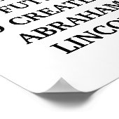 今後のポスターの作成 ポスター (角)