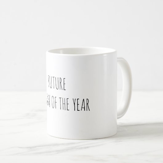 今後のマグ期間 コーヒーマグカップ (正面右)