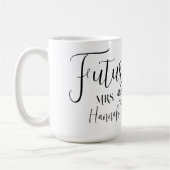 今後のミセスリングや輪提案のお知らせ コーヒーマグカップ (左)