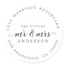 今後のミセス・スクリプト白黒差出人住所