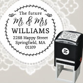 今後の住所スタンプ セルフインキングスタンプ