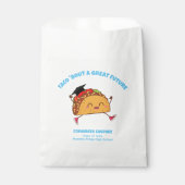 今後の卒業会素晴らしへのタコ フェイバーバッグ (正面)