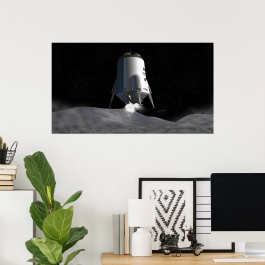 今後の宇宙探査任務2 ポスター (ホームオフィス)