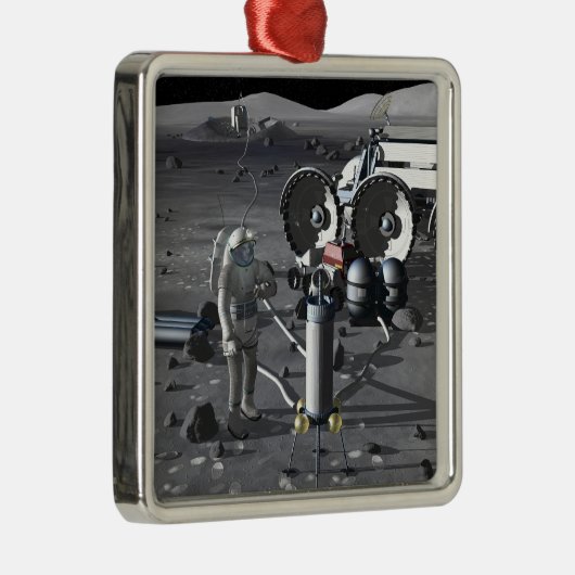 今後の宇宙探査任務2 メタルオーナメント (右)