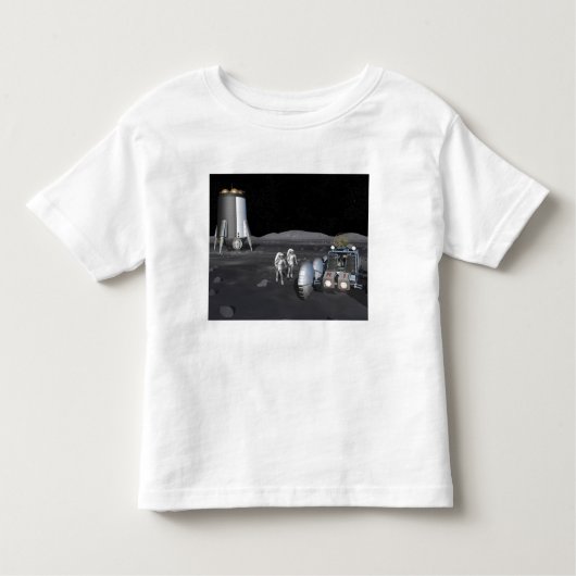 今後の宇宙探査任務3 トドラーTシャツ (正面)