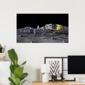 今後の宇宙探査任務3 ポスター (ホームオフィス)