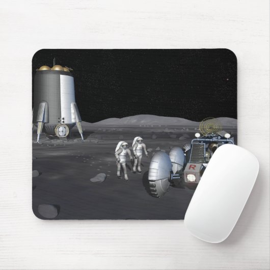 今後の宇宙探査任務3 マウスパッド (マウス)