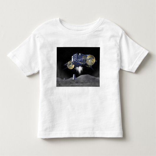 今後の宇宙探査任務4 トドラーTシャツ (正面)