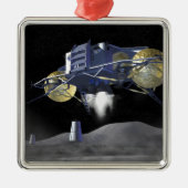 今後の宇宙探査任務4 メタルオーナメント (正面)