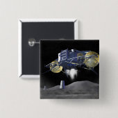 今後の宇宙探査任務4 缶バッジ (正面&裏面)