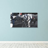 今後の宇宙探査任務5 キャンバスプリント (インサイチュ (ウッドフロア))