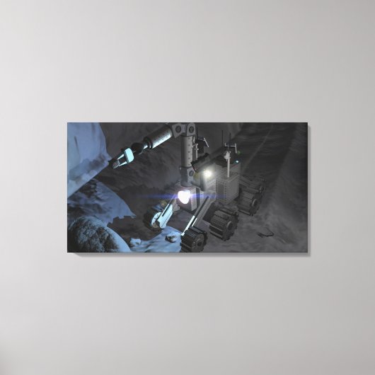 今後の宇宙探査任務6 キャンバスプリント (正面)