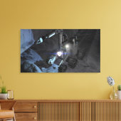 今後の宇宙探査任務6 キャンバスプリント (インサイチュ (リビング))